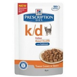 Hill's Prescription Diet k/d Feline Łosoś saszetka 85g