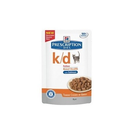 Hill's Prescription Diet k/d Feline Łosoś saszetka 85g