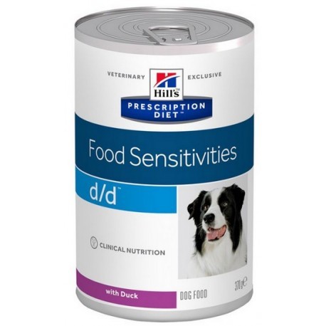 Hill's Prescription Diet d/d Canine Kaczka puszka 370g