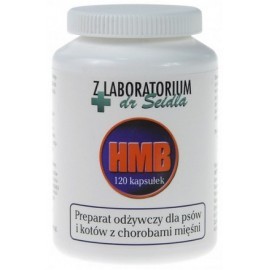 Dr Seidel HMB preparat odżywczy dla psów i kotów 120 kaps. + 20% gratis