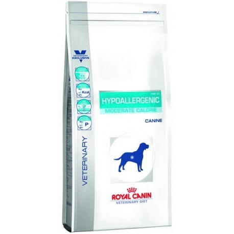 Royal Canin Veterinary Diet Canine Hypoallergenic Moderate Calorie 7kg
