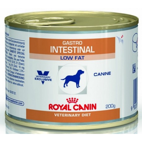 Royal Canin Veterinary Diet Canine Gastro Intestinal Low Fat puszka 200g
