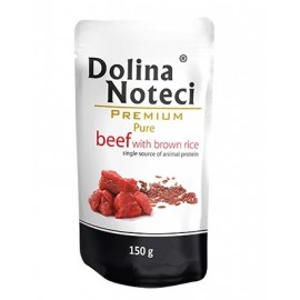 Dolina Noteci Premium Pies Pure Wołowina i ryż saszetka 150g