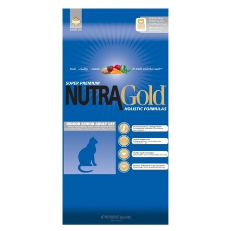 Nutra Gold Holistic Indoor Senior Cat 3kg