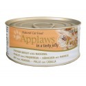 Applaws puszka dla kota Jelly - Kurczak i Makrela 70g
