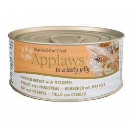 Applaws puszka dla kota Jelly - Kurczak i Makrela 70g