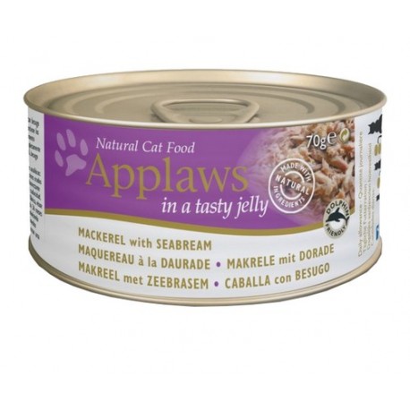 Applaws puszka dla kota Jelly - Makrela i Dorada 70g