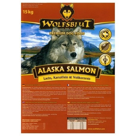 Wolfsblut Dog Alaska Salmon - łosoś i ryż 15kg
