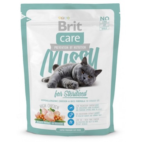 Brit Care Cat New Missy For Sterilised Chicken & Rice 400g