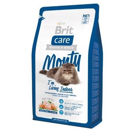 Brit Care Cat New Monty I'm Living Indoor Chicken & Rice 2kg