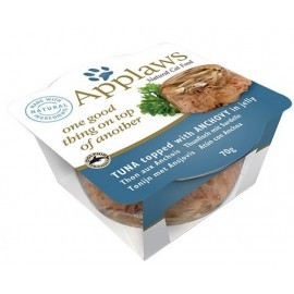 Applaws Tacka z galaretką dla kota - tuńczyk, anchois 70g