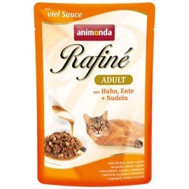 Animonda Rafiné Adult Kurczak i Kaczka + Makaron saszetka 100g