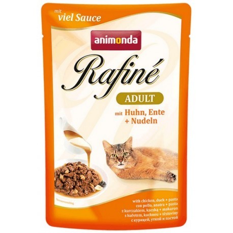 Animonda Rafiné Adult Kurczak i Kaczka + Makaron saszetka 100g