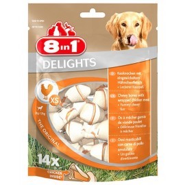 8in1 Delights Bones XS 14 sztuk