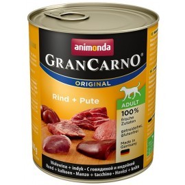 Animonda GranCarno Adult Rind Pute Wołowina + Indyk puszka 800g