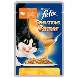 Felix Sensations Sauce Surprise Indyk w sosie bekonowym saszetka 100g