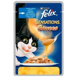Felix Sensations Sauce Surprise Łosoś morski w sosie pomidorowym saszetka 100g