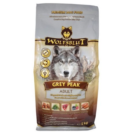 Wolfsblut Dog Grey Peak - koza i bataty 2kg