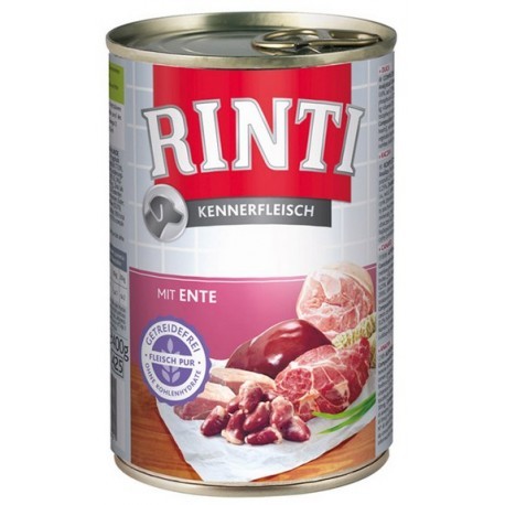 Rinti Kennerfleisch Ente pies - kaczka puszka 400g