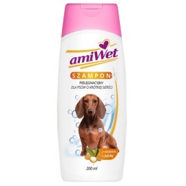 Amiwet Szampon dla psów o krótkiej sierści 200ml