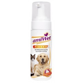 Amiwet Szampon piankowy (suchy) dla psów i kotów 150ml