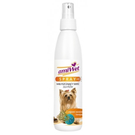 Amiwet Spray nabłyszczający z algami morskimi i keratyną 200ml