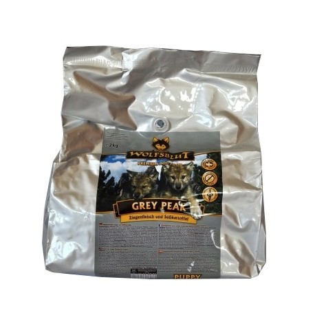 Wolfsblut Dog Grey Peak Puppy - koza i bataty 2kg