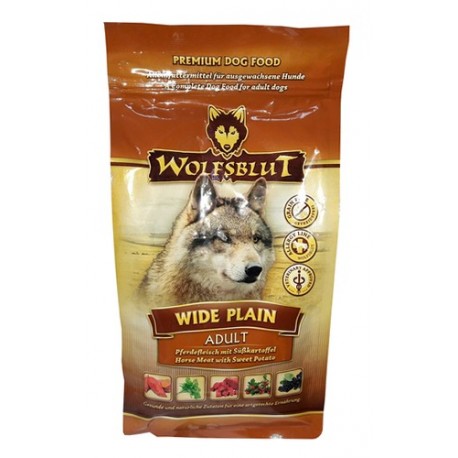 Wolfsblut Dog Wide Plain konina i bataty 2kg