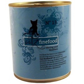 Catz Finefood N.13 Śledź i Kraby puszka 800g
