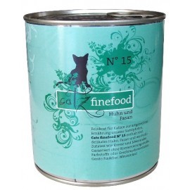 Catz Finefood N.15 Kurczak i Bażant puszka 800g
