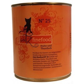 Catz Finefood N.25 Kurczak i Tuńczyk puszka 800g