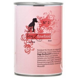 Dogz Finefood N.02 Wołowina puszka 400g