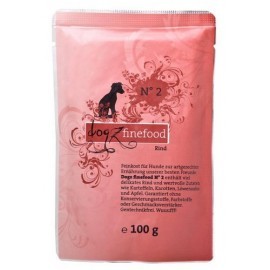 Dogz Finefood N.02 Wołowina saszetka 100g
