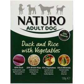 Naturo Adult Mini Kaczka z ryżem i warzywami 150g
