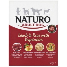 Naturo Adult Mini Jagnięcina z ryżem i warzywami 150g