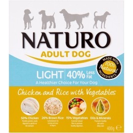 Naturo Light Kurczak z ryżem i warzywami 400g