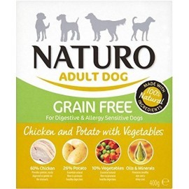 Naturo Grain Free Kurczak, ziemniaki i warzywa 400g