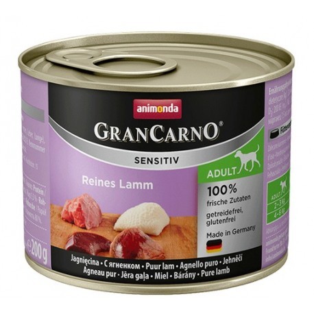 Animonda GranCarno Sensitiv Jagnięcina puszka 200g