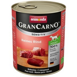 Animonda GranCarno Sensitiv Wołowina puszka 800g