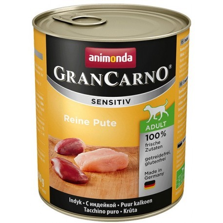 Animonda GranCarno Sensitiv Indyk puszka 800g