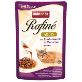Animonda Rafiné Adult Wołowina + Makaron w sosie pomidorowym saszetka 100g