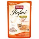 Animonda Rafiné Adult Drób + Wołowina w sosie serowym saszetka 100g