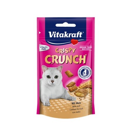 Vitakraft Cat Crispy Crunch słód 60g [2428811]