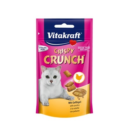 Vitakraft Cat Crispy Crunch drób 60g [2428814]