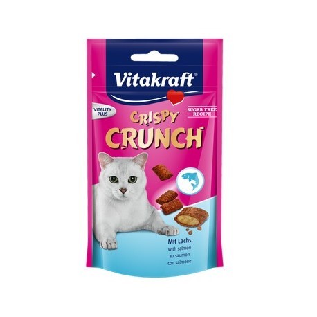 Vitakraft Cat Crispy Crunch łosoś 60g [2428815]