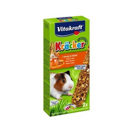 Vitakraft Kracker 2szt Świnka morska miód & orkisz 112g [10640]
