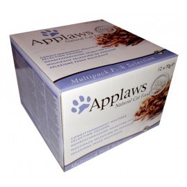 Applaws puszki dla kota Multipak Fish 12x70g