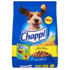 Chappi Drób i warzywa 2,7kg