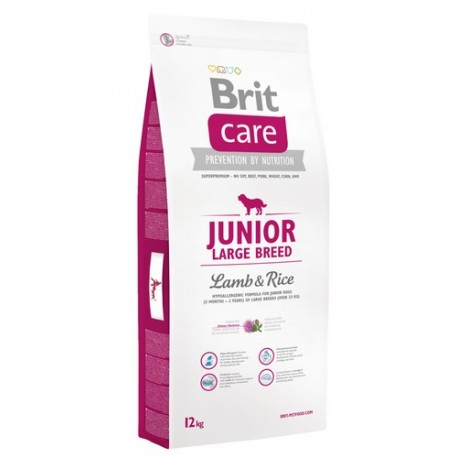Brit Care New Junior Large Breed Lamb & Rice 12kg
