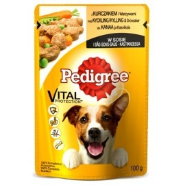 Pedigree Kurczak z warzywami w sosie 100g